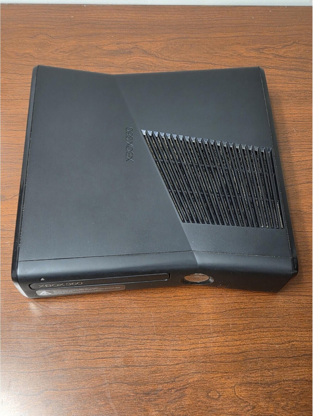 Microsoft Xbox 360 S Console Model 1439 Black HDMI Wi-Fi System Console Only
